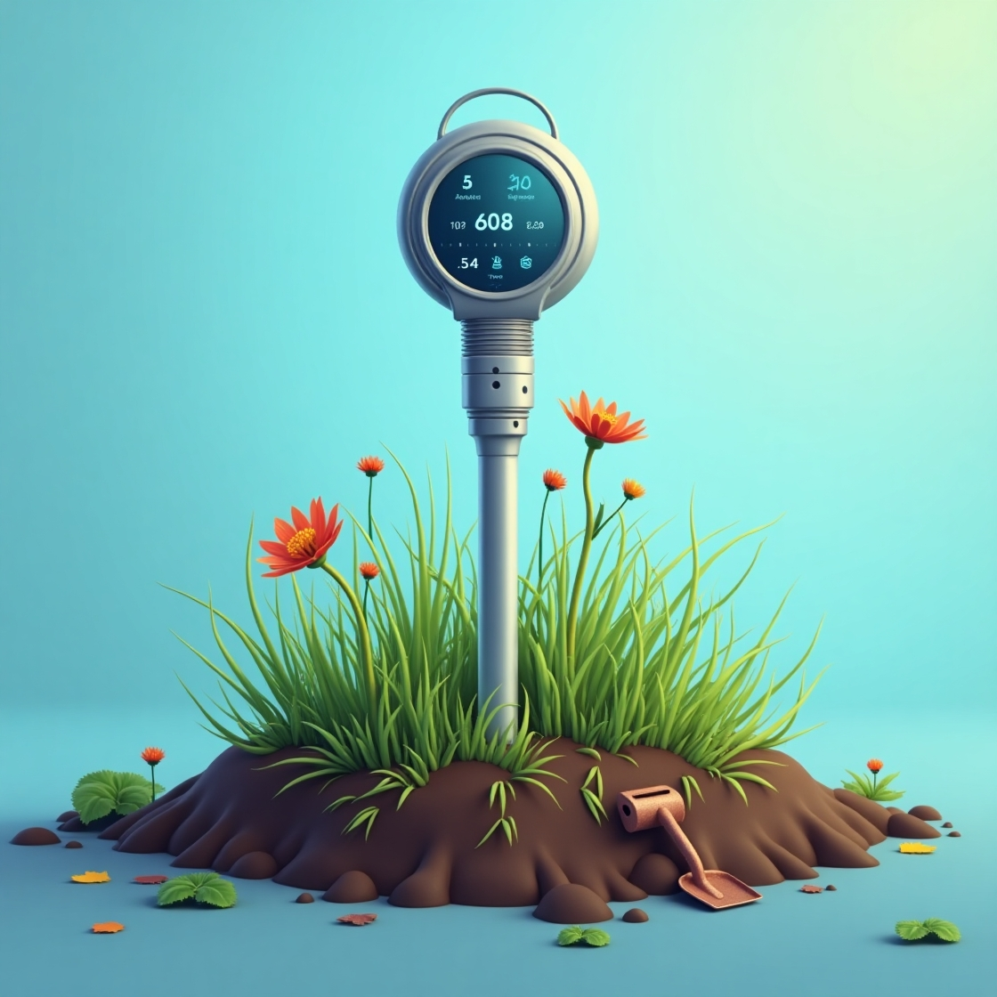 soil monitoring system website preview image